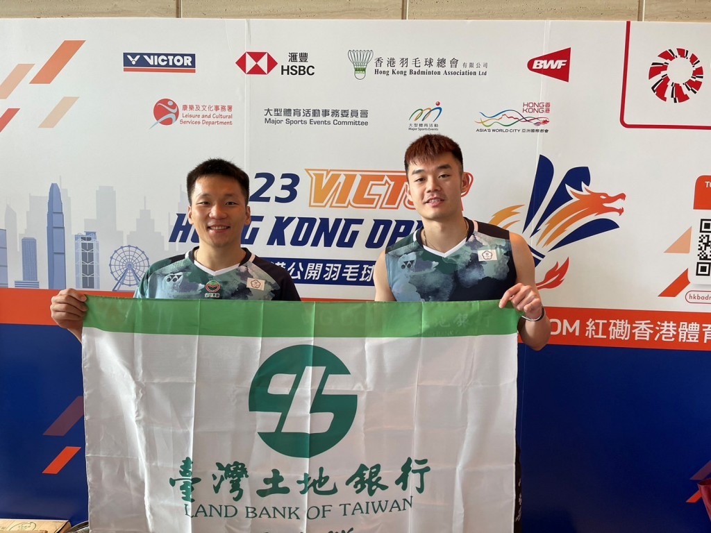 土銀「麟洋配」手感回溫 再奪香港羽球公開賽銅牌。(照片由土銀提供)
