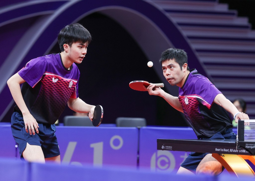 台灣「沉默刺客」林昀儒、「桌球教父」莊智淵所組成的「老少配」雙打組合，世界排名躍升世界第9。
