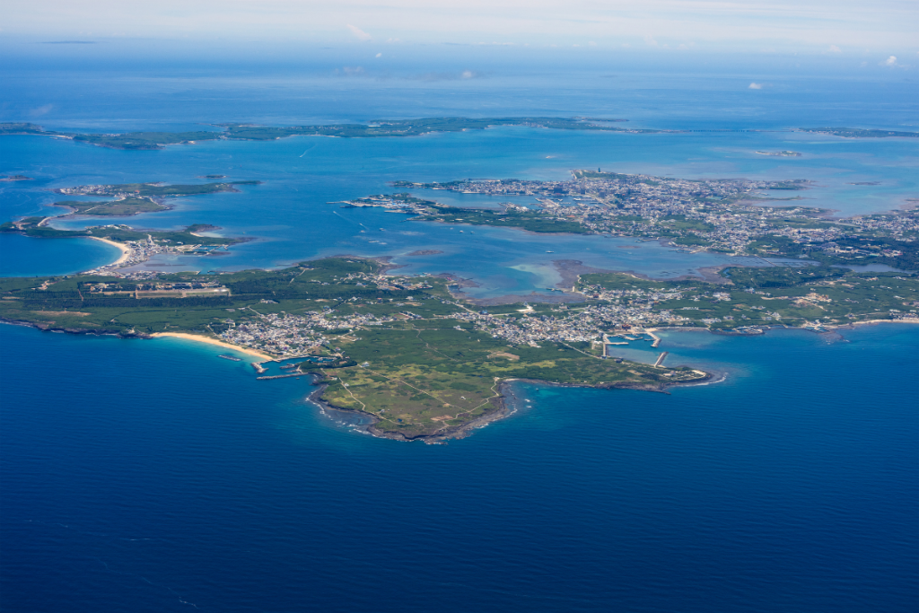 Penghu County is pictured from the air. (Canva photo)
