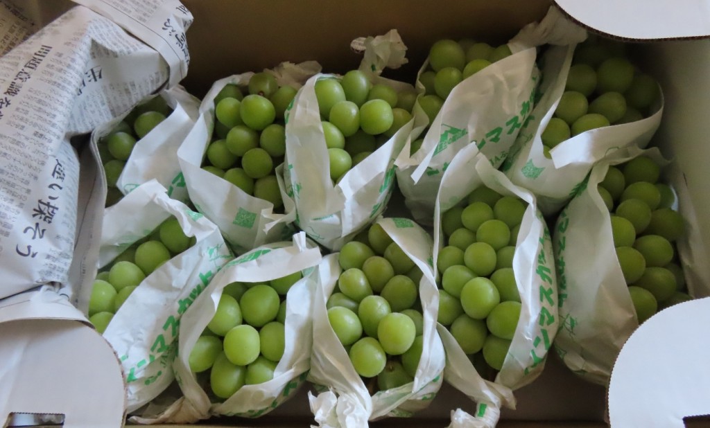 日本鮮葡萄連2週遭邊境攔截到農藥殘留違規。（圖／食藥署）
