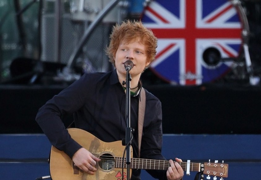 Ed Sheeran performing in 2022. (Facebook, Ed Sheeran photo)
