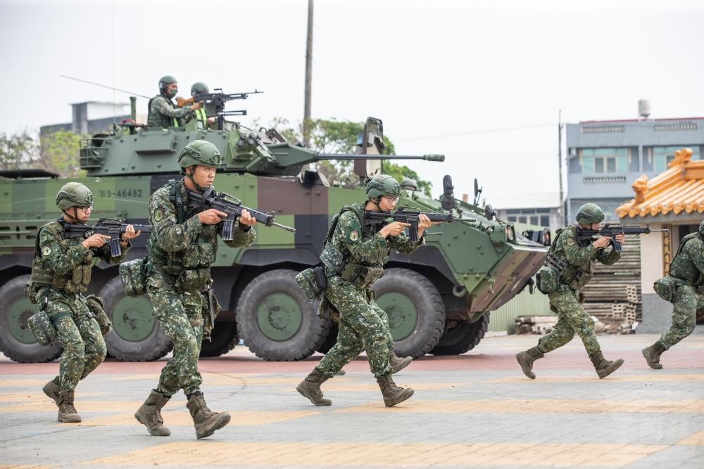 Taiwan carries out Changching Exercise. (Military News Agency photo)
