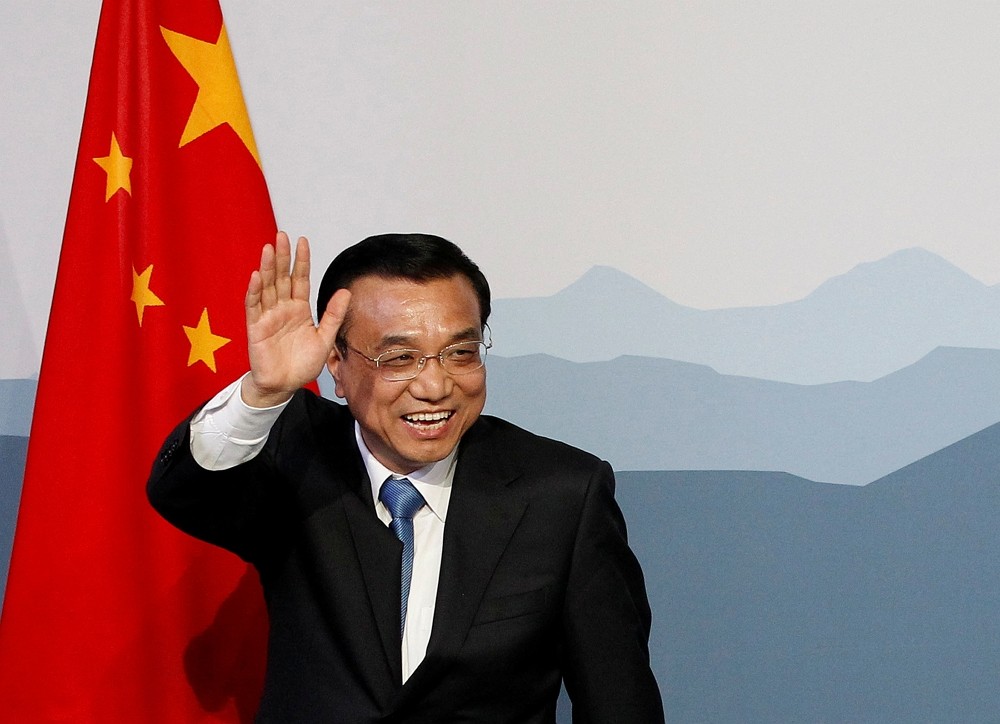2013年5月24日，中國國務院總理李克強出訪瑞士（圖／路透社Ruben Sprich）
