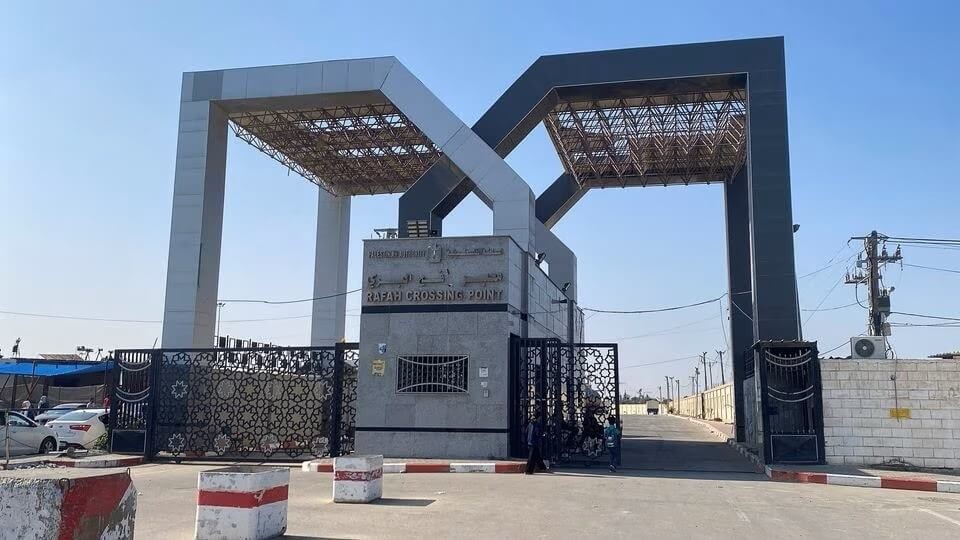 Rafah border crossing. (Reuters photo)
