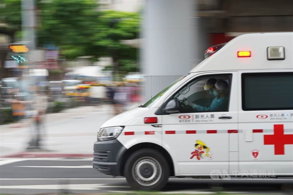 A file photo depicts an ambulance in Taiwan. (CNA photo)
