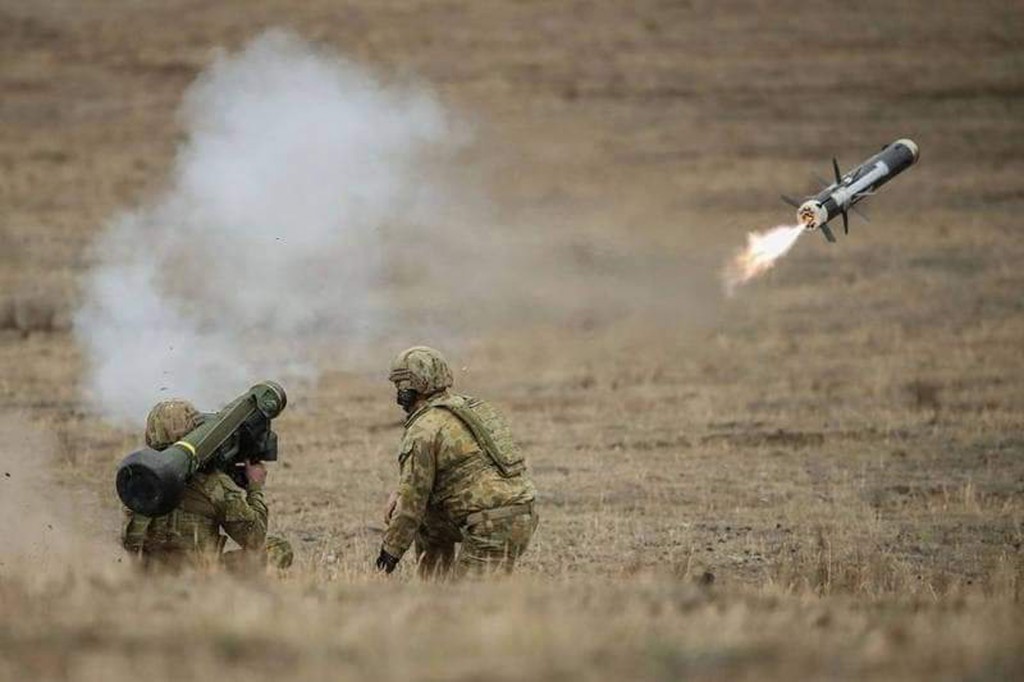 Javelin anti-tank missile. (Reuters photo)
