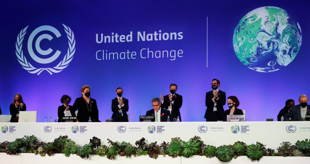 UN Climate Change Conference (COP26) in Glasgow, UK. (REUTERS photo)
