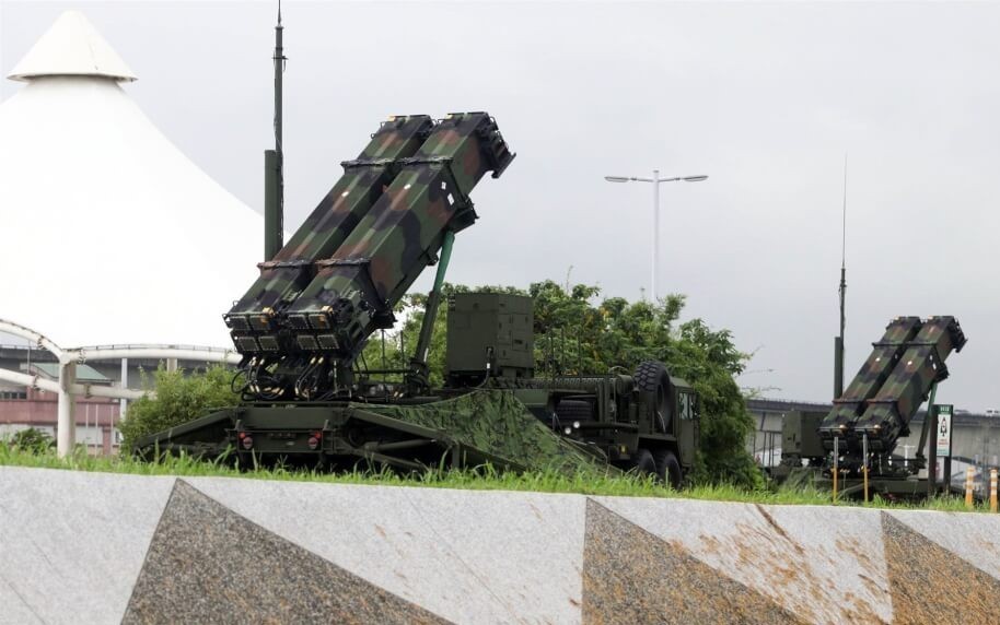 Taiwan Patriot III missiles. (CNA photo)
