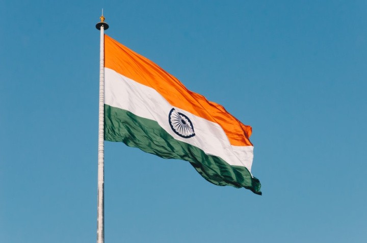 India flag. (OCAC photo)

