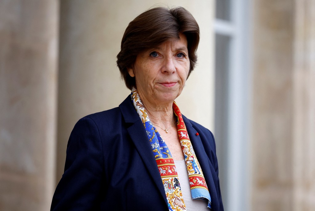 French Foreign Minister Catherine Colonna. (Reuters photo)
