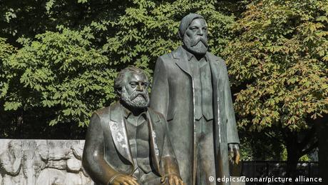 German thinkers Karl Marx and Friedrich Engels inspire a large number of writers in Pakistan