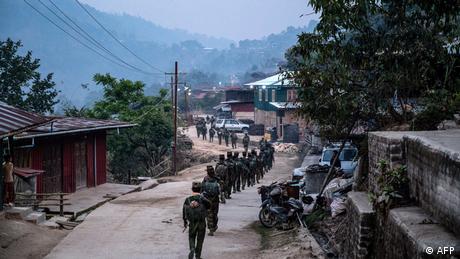 Ta'ang National Liberation Army (TNLA) rebels are among three groups currently allied in an offensive against the Tatmadaw