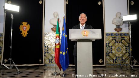 President Marcelo Rebelo de Sousa made the announcement in a televised address on Thursday