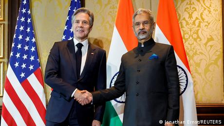 US Secretary of State Antony Blinken and External Affairs Minister Subrahmanyam Jaishankar met for the annual "2+2 Dialogue" to discuss issues of conc...
