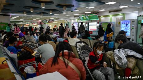 In recent days, many hospital waiting rooms in parts of China have been full of worried parents waiting hours or even days in long lines to see a doct...