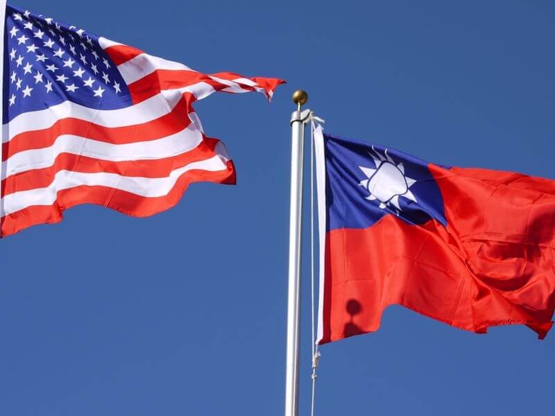 美國拜登政府將於台灣大選後派遣高階代表團來訪（圖／中央社）
