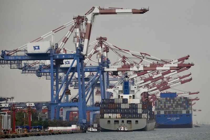 Taiwan's exports decline 16% in 2023. (CNA photo)
