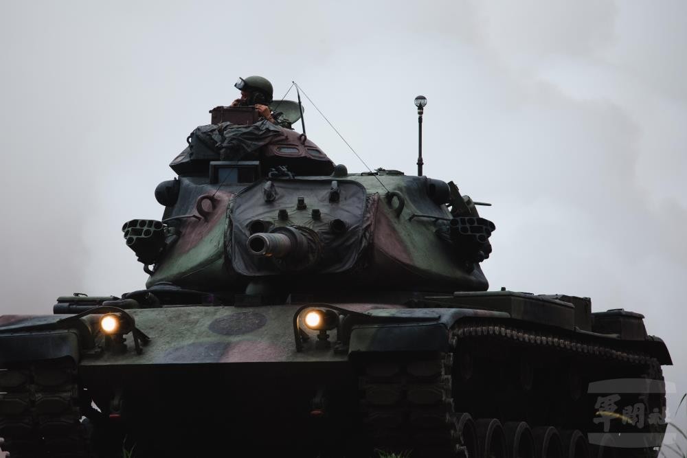 Taiwanese M60 tank. (Military News Agency photo)
