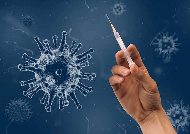 新冠疫苗接種示意圖。（圖／pixabay）

