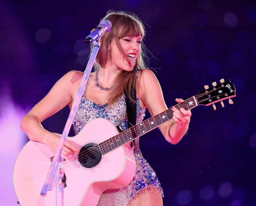 泰勒絲（Taylor Swift）四度拿下Grammy最大獎「年度專輯」。(圖擷取自Taylor Swift Instagram)
