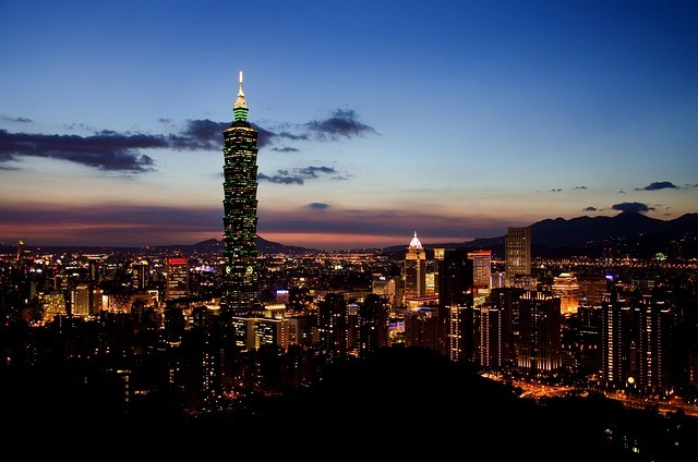 圖為台北101和夜景。（圖／pixabay）
