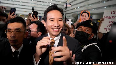 Cleared: Thailand's former prime ministerial candidate Pita Limjaroenrat leaves court