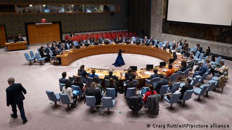 A Russian delegation had requested the emergency UN Security Council meeting