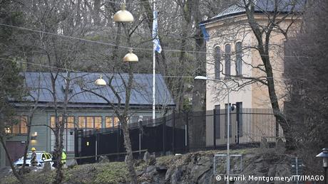 Sweden strongly condemned what it said was an attempted attack on the Israeli Embassy in Stockholm
