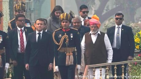 Indian Prime Minister Narendra Modi invited French President Emmanuel Macron as the guest of honor for India's Republic Day celebrations last month