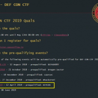 Taiwanese hackers win seed tournament, qualify for DEFCON CTF 2019 finals