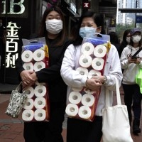 Three Hong Kong men rob supermarket for toilet paper