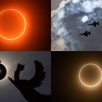 Photo of the Day: Eclipse shots from across Taiwan