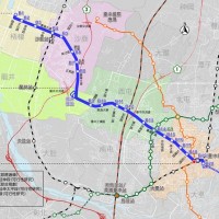 Central Taiwan city completes MRT Blue Line route plan