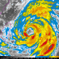 Typhoon In-Fa to come closest to Taiwan July 23-24