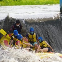 Taiwan's Yilan reopens Annong River for whitewater rafting
