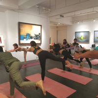 Tipsy Yoga brings funky fitness style to Taiwan