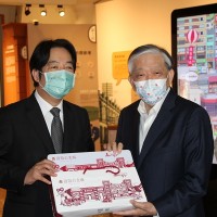 Taiwan VP visits Wei Shui Station and I-Mei store on 100th anniversary of TCA