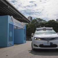 Driverless delivery vehicles hit road in Taiwan first