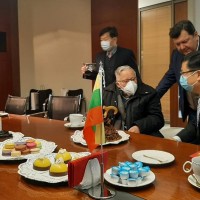 Lithuania's former Supreme Council chairman visits newly opened Taiwan representative office