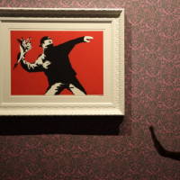 Banksy work to be digitally divided and sold as NFTs