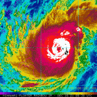 Super Typhoon Rai closest to Taiwan Dec. 21-22