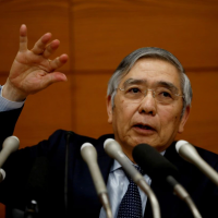 Bank of Japan governor says inflation likely to gradually accelerate
