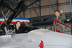 President says F-16Vs symbolize steadfast Taiwan-US partnership