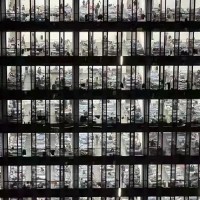 Viral photos show Shanghai office building transformed into makeshift hospital