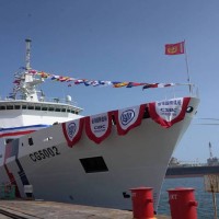 Taiwan Coast Guard Administration receives 2nd 4,000-ton frigate
