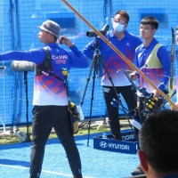 Taiwan men’s recurve bow team wins gold at Archery World Cup
