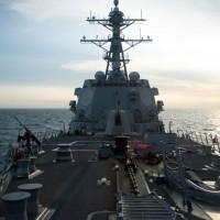 US destroyer powers through Taiwan Strait, PLA cries foul