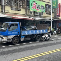 Motorcyclist dies after slamming into back of parked truck in eastern Taiwan