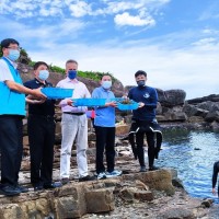 New Taipei, British Office in Taipei join hands to grow coral reefs