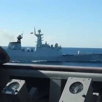 Video shows Chinese warships coming in close range with Taiwan Navy